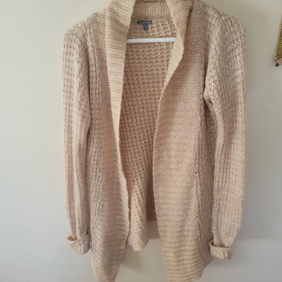 Charlotte Russe Cream Knit Cardigan – Size XS (GUC) - Picture 3 of 6